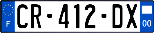 CR-412-DX