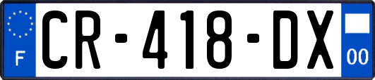 CR-418-DX