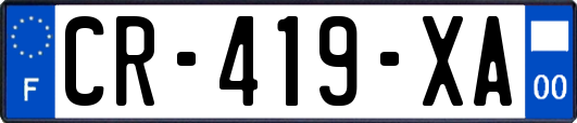 CR-419-XA