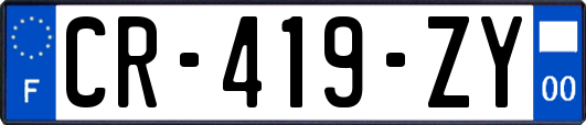 CR-419-ZY