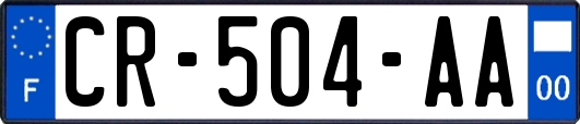 CR-504-AA