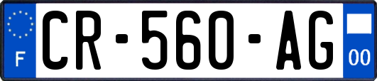 CR-560-AG