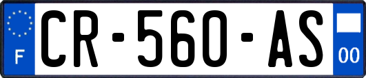 CR-560-AS