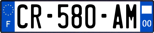 CR-580-AM
