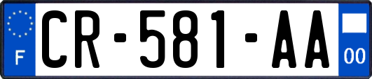 CR-581-AA