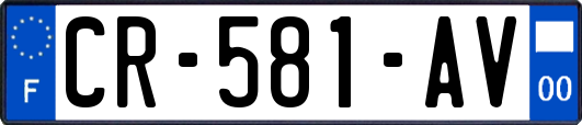 CR-581-AV