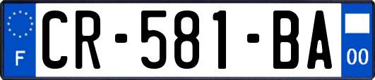 CR-581-BA