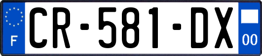 CR-581-DX