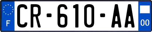 CR-610-AA