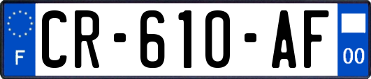 CR-610-AF