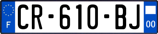 CR-610-BJ