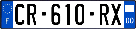 CR-610-RX