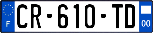 CR-610-TD
