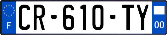 CR-610-TY