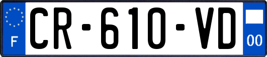 CR-610-VD