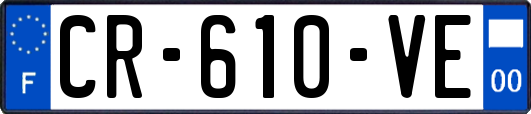CR-610-VE