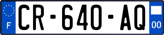 CR-640-AQ