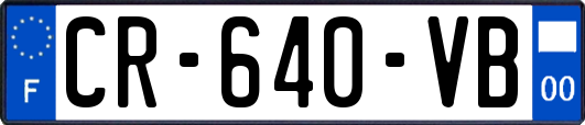 CR-640-VB
