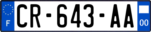 CR-643-AA