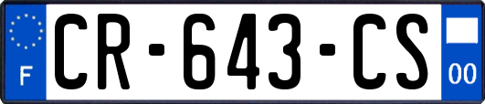 CR-643-CS