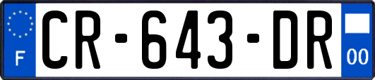 CR-643-DR