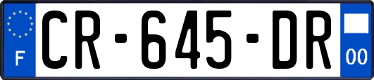 CR-645-DR