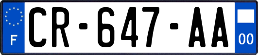 CR-647-AA