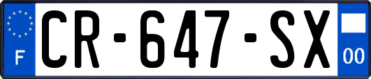 CR-647-SX
