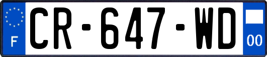 CR-647-WD