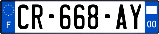 CR-668-AY