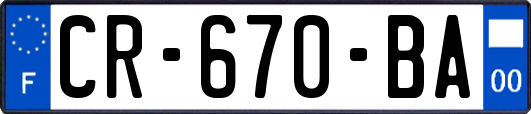 CR-670-BA