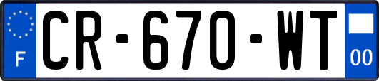 CR-670-WT