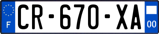 CR-670-XA