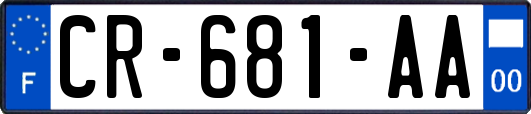 CR-681-AA