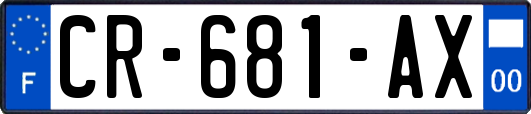 CR-681-AX