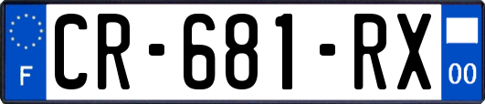 CR-681-RX