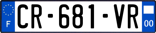 CR-681-VR
