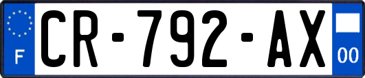 CR-792-AX