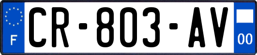 CR-803-AV