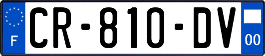 CR-810-DV