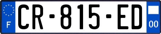 CR-815-ED