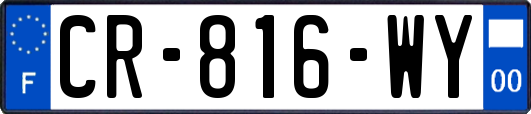 CR-816-WY
