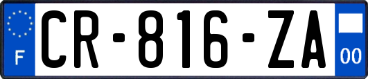 CR-816-ZA