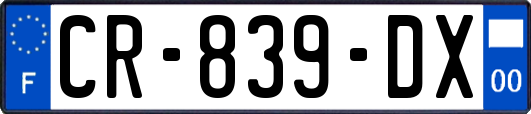 CR-839-DX