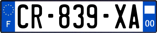 CR-839-XA