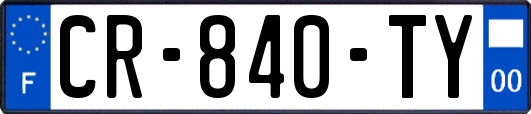 CR-840-TY