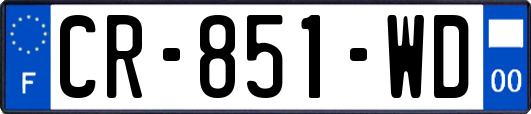 CR-851-WD