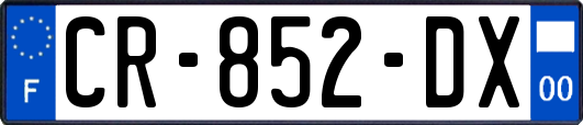 CR-852-DX