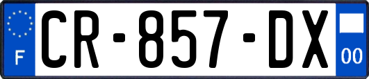 CR-857-DX