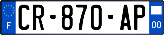 CR-870-AP